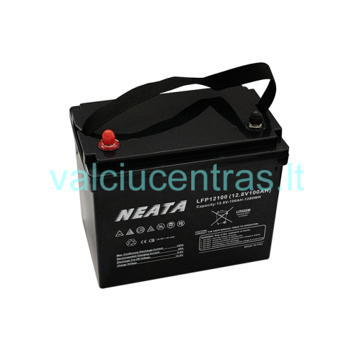 NEATA 12V/100Ah LITHIUM akumuliatorius NEATA 12V/100Ah LITHIUM akumuliatorius